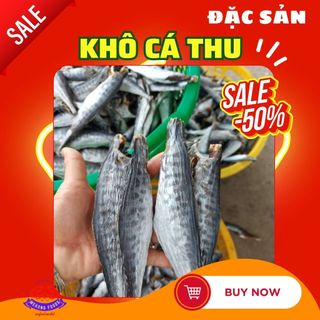  Khô cá thu biển ngon 1kg giàu dinh dưỡng vựa khô Mekong Foods  cá khô loại 1 ngon mới mỗi ngày 