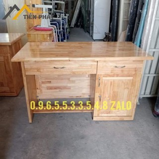 Bàn làm việc gỗ thông 1m / 1m2 ~shiphoảtốc hcm