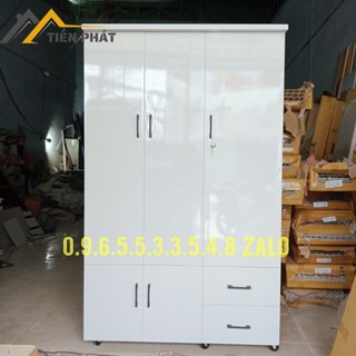 Tủ nhựa quần áo 3 cánh - free ship tủ hcm/bd