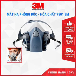 Mặt nạ phòng độc nửa mặt 3m 7501