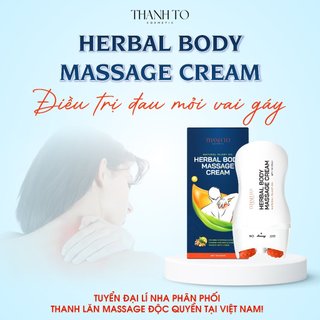 Chai thanh lăn massage cạo gió thanh lăn massage herbal body thanh tô