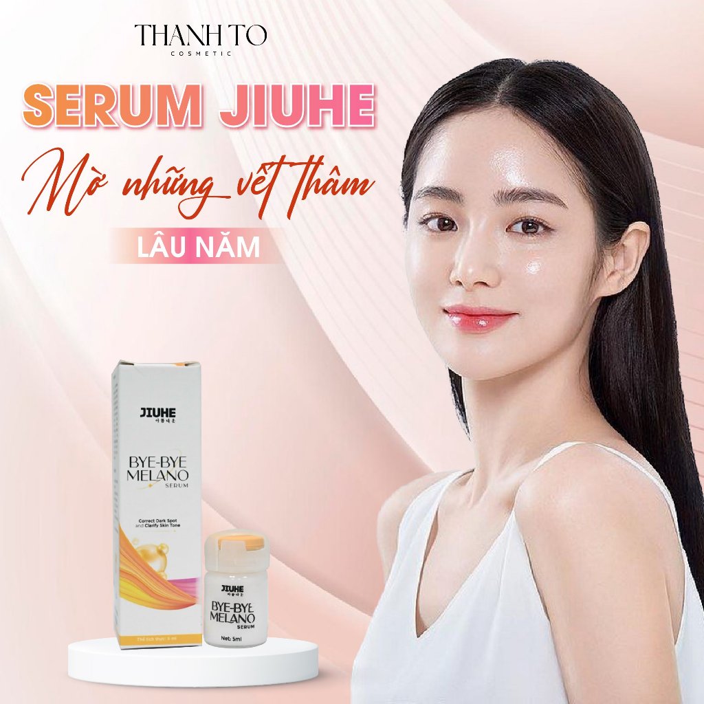 SERUM JIUHE PHIÊN BẢN MỚI SERUM JIUHE VER 3  BYE BYE MELANO SERUM XÓA THÂM THANH TÔ(hàng chính hãng)