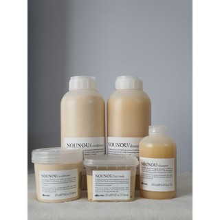 Dầu hấp Davines nounou phục hồi tóc hư tổn do uốn, nhuộm 1000ml