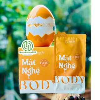 Combo Body Egg Queenie tặng kèm quà (trứng vàng mật nghệ) 250gr mới