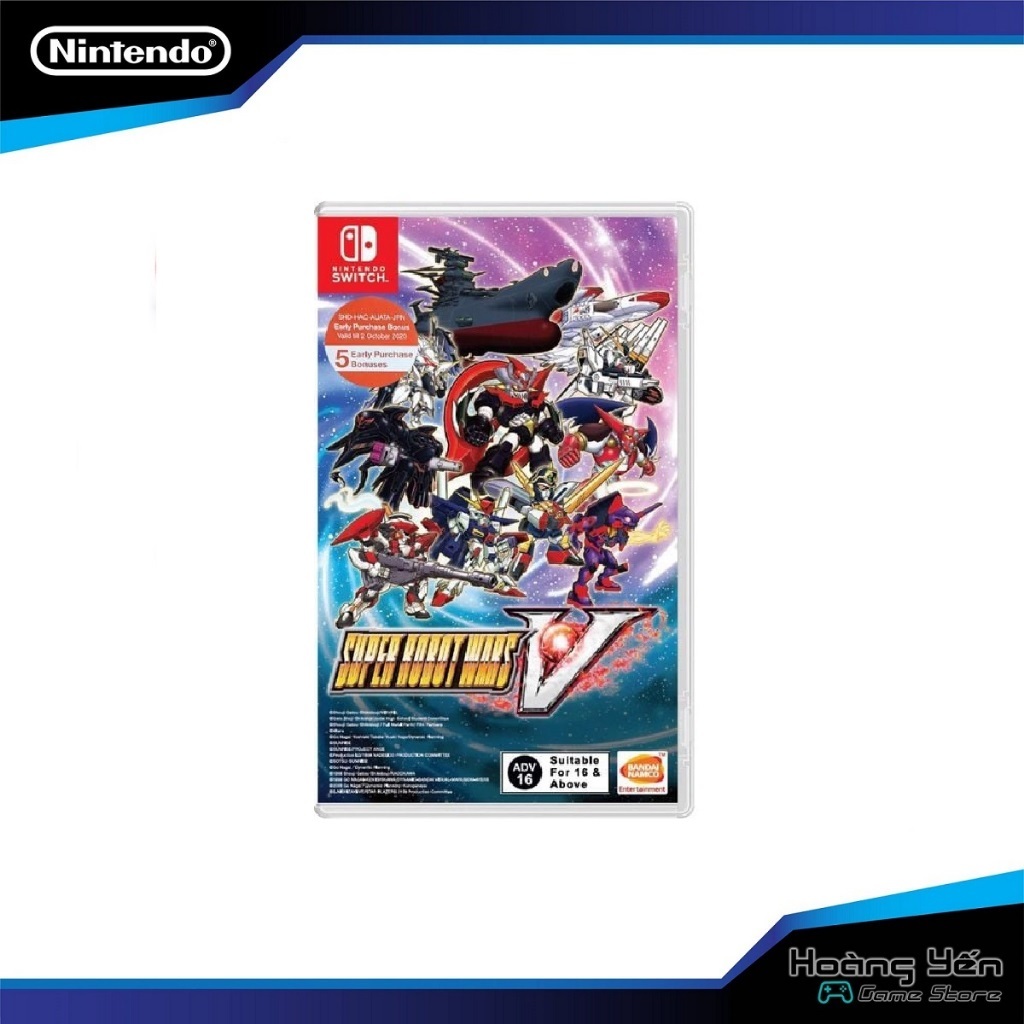 Băng Game Super Robot Wars V Nintendo Switch