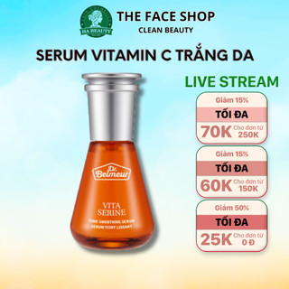 (AUTH) Tinh chất Dưỡng trắng DR BELMEUR VITA SERINE SERUM 45ml The Face Shop
