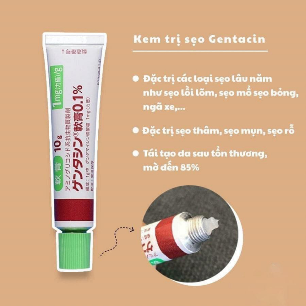 Kem ngừa sẹo Gentacin Nhật Bản | BigBuy360 - bigbuy360.vn