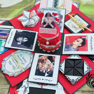 hộp quà tặng LOVE BOX FREE IN ẢNH TẶNG KÈM TÚI GIẤY