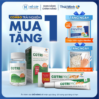 Combo Trải nghiệm - Combo Cotripro- Dành cho người bị Trĩ