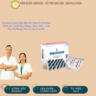 Viên uống bổ bầu hemona