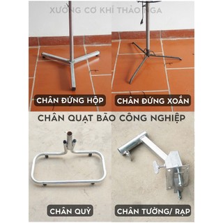 Chân Quạt Bão Công Nghiệp, ống phi 34, có ốc siết điều chỉnh độ cao, giữ quạt chắc chắn