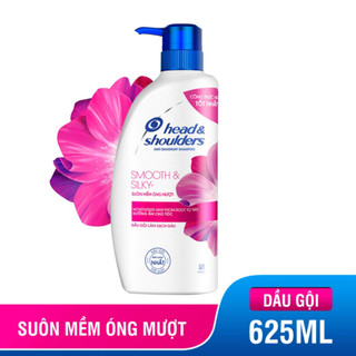 Dầu gội Head & Shoulder Smooth & Silky suôn mềm óng mượt 650g