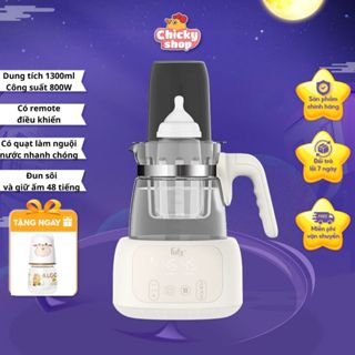 Máy đun và hâm nước pha sữa điều khiển từ xa thông minh Quick 16 Plus FATZBABY FB3508HB đun sôi và giữ ấm 48 tiếng