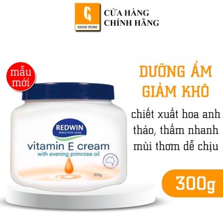 IGOOD - Kem dưỡng ẩm Redwin Vitamin E Cream Úc 300gr