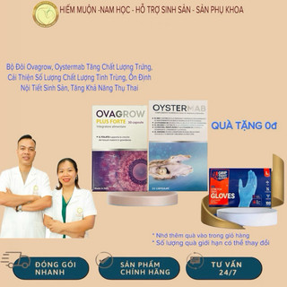 Combo cải thiện chất lượng trứng, cải thiện số lượng, chất lượng tinh trùng, ổn định nội tiết, tăng khả năng thụ thai