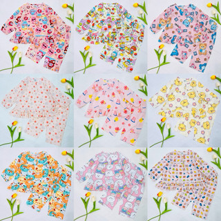 Bộ tole tay dài bé gái size 7 : 27-29kg