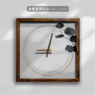 Đồng hồ treo tường gỗ |Tranh đồng hồ trang trí tường | Artclock Soyn C60