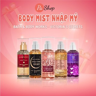 Body mist Bath And Body Works 75ML xịt thơm toàn thân
