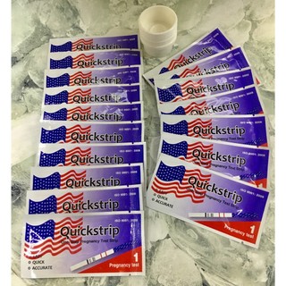 Que Thử Thai Combo 16 Que ( Que Quick Strip Lá Cờ )