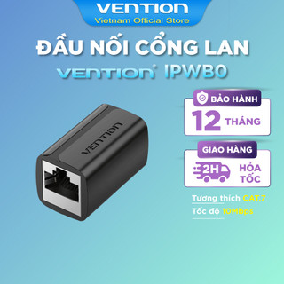 Bộ chia/đầu nối dài cổng mạng lan vention cat7 ftp keystone jack coupler ipwb0