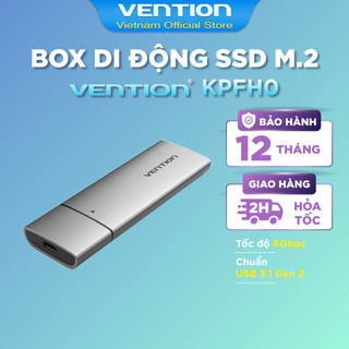 Box Đựng Ổ Cứng Di Động SSD M.2 VENTION M.2 NGFF SSD Enclosure KPFH0 (USB 3.1 Gen 2-C)