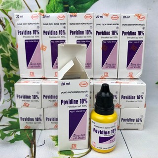 Thuốc tím sát trùng Povidine 20ml - Thuốc Povidine 20ml ( 1 chai )