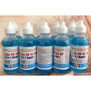 Cồn xanh 90 độ 60ml Vĩnh Phúc - Cồn 90 Độ VP ( 1chai )