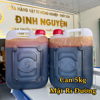 Can 5kg - mật rỉ đường dùng ủ men, nuôi cấy vi sinh, ủ rác thải hữu cơ, ủ phân