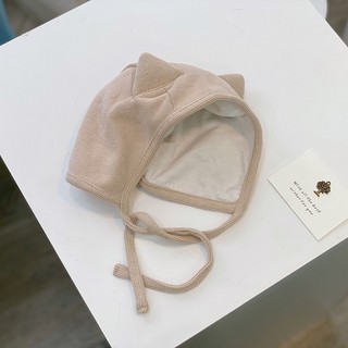 Mũ nỉ buộc dây cho bé KOADEAR BABY
