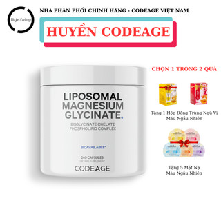 Viên bổ sung Magie Codeage Liposomal Magnesium Glycinate 240 viên -
