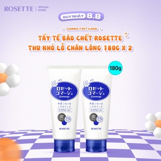 Combo Tiết Kiệm 2 Tẩy Tế Bào Chết Rosette Thu Nhỏ Lỗ Chân Lông Gommage Clear Peel 180G x 2