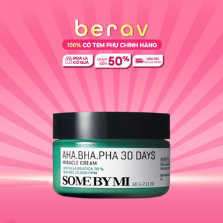 [PHIÊN BẢN MỚI] Kem Dưỡng SOME BY MI AHA-BHA-PHA Giảm Mụn, Se Khít Lỗ Chân Lông, Dưỡng Ẩm & Sáng Da 50g