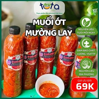 Muối ớt Mường Lay, tương ớt Mường Lay, Ớt muối đặc sản Điện Biên giao hỏa tốc HCM