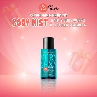 Xịt thơm body mist Victoria Secret Sexy Sea 75ML