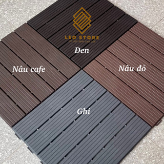 [XƯỞNG SẢN XUẤT] Tấm lót sàn nhựa giả gỗ cao cấp, tấm lót sàn ban công, sân thượng, bể bơi, vỉ lót sàn ngoài trời