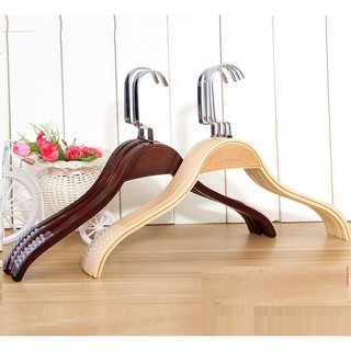 MÓC ÁO GỖ TREO QUẦN ÁO SHOP THỜI TRANG MÓC DÁN VAI TRE NỮ