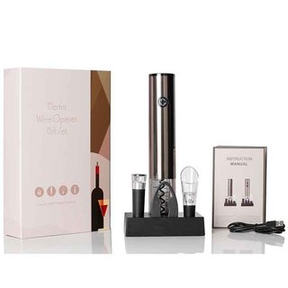 Bộ Dụng Cụ Mở Rượu Vang Tự Động 4 in1 v2 Pin Sạc SW-C001, Qùa Tặng Đẳng Cấp