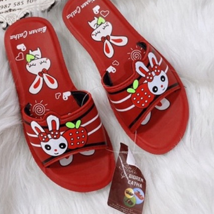 Dép lê bé gái size 26-36 hình thỏ