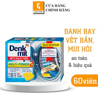 IGOOD - Viên tẩy lồng giặt Denkmit nội địa Đức (hộp 60 viên)