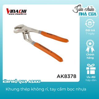 Kìm mỏ quạ, kìm chết đa năng Asaki, kìm kẹp, giữ vặn đa năng