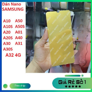 Cường lực dẻo nano siêu bền Samsung A13 A23 M23 M33 A22 4G M32 A10 A10S A20 A20S A30 A30S A50 A50S A01 A31 full màn 98%