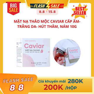 Mặt nạ caviar sáng da mờ thâm thảo mộc, cấp ẩm phục hồi da hư tổn ,mặt nạ dưỡng da