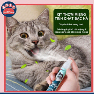  Xịt thơm miệng chó mèo Fresh Friend 