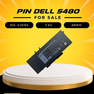 Pin Dell Latitude 5480 5580 5280 5490 5491 5580 5590 GJKNX Zin 8500mAh 68wh New 100%