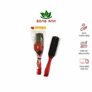 Lược chải tóc, lược chống rối Camellia Oil Brush phù hợp cho tóc xoăn, dày, tóc yếu