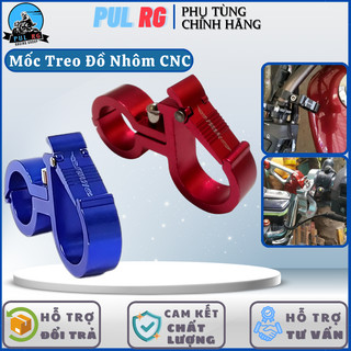 Móc treo đồ gắn ghi đông moto xe máy PCX nhôm cnc lắp chắc chắn móc đồ tiện lợi
