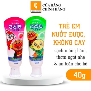 IGOOD - Kem đánh răng trẻ em LION Nhật Bản