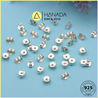 [BẠC 925 ] Chuôi Bông Tai Bạc 925 Hanada 0973 (1 CẶP)