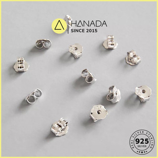 [BẠC 925 ] Chuôi Bông Tai Bạc 925 Hanada 0973 (1 CẶP)