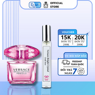 Nước hoa nữ Versace Bright Crystal EDP chiết 10ml mini chính hãng thơm mát, ngọt dịu, thanh tao - rio.cop